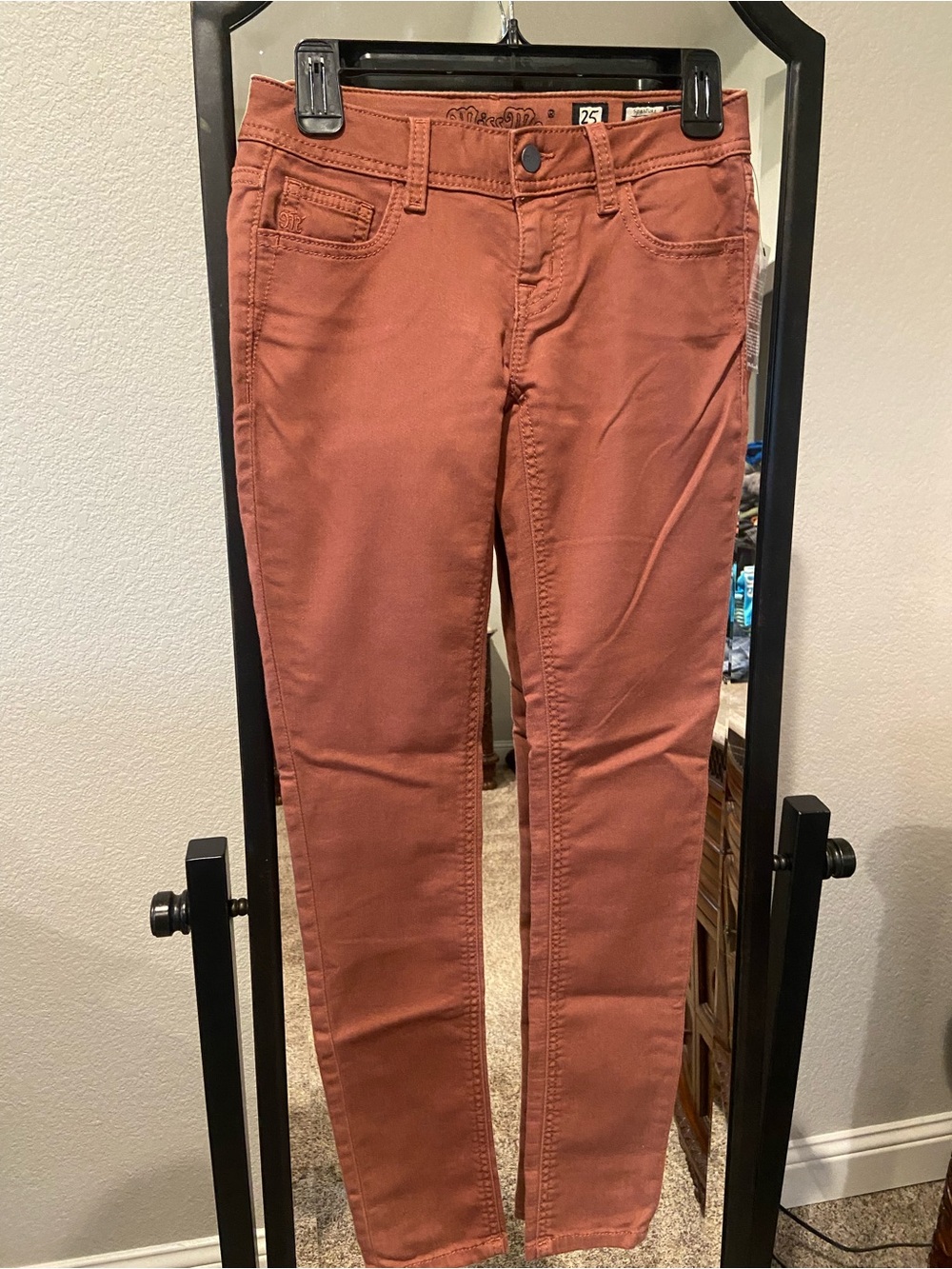 Miss Me Dusty Rose Skinny Jeans